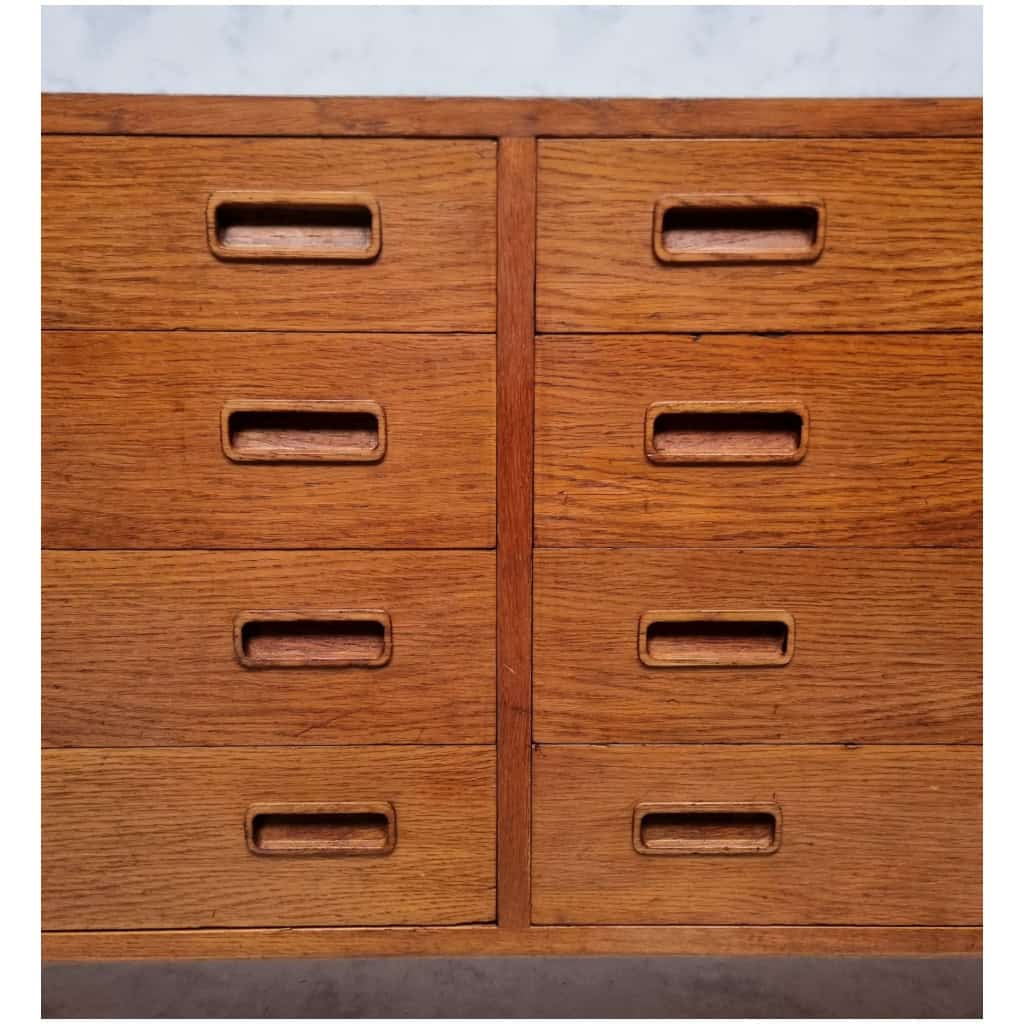Scandinavian chest of drawers by Carlo Jensen – Hundevad & Co. – Oak – Ca 1960 9