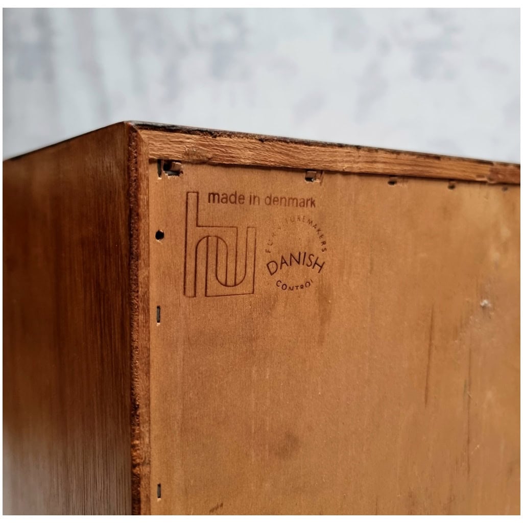 Scandinavian chest of drawers by Carlo Jensen – Hundevad & Co. – Oak – Ca 1960 12