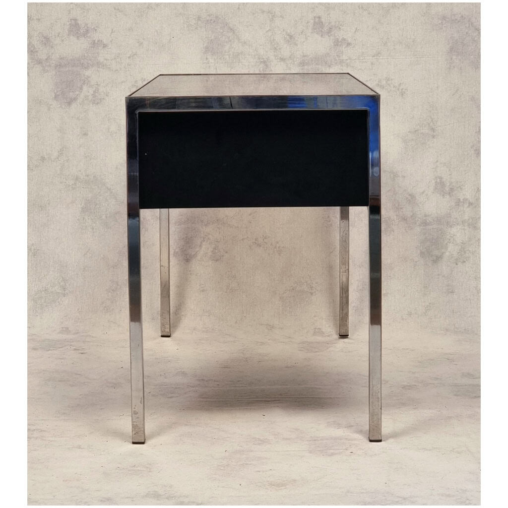 Desk by Guy Lefèvre – Metal & Wood – Ca 1970 9