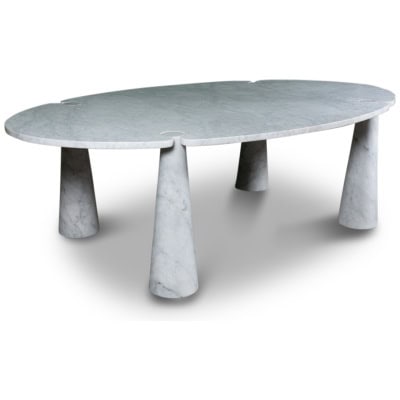 Angelo Mangiarotti pour Skipper. Table « Éros ». Années 1980.