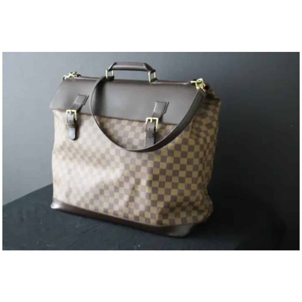 Large Louis Vuitton travel bag, Louis Vuitton ebony checkerboard bag 5
