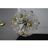 Emil Stejnar Lustre flocon de neige, Lustre spoutnik boule de neige pour Nikoll 50 cm 20
