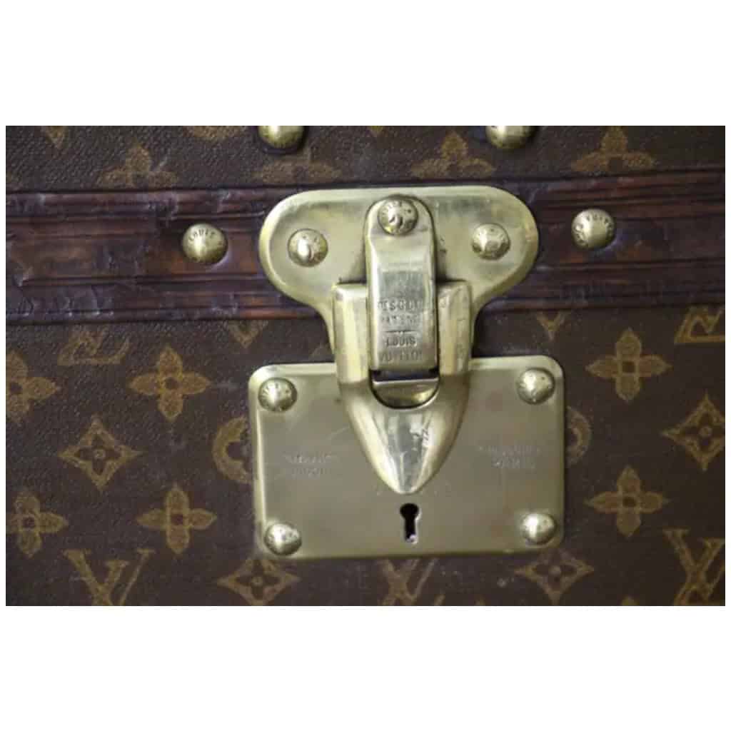 Malle Louis Vuitton 75 cm des années 1920, Malle Louis Vuitton ancienne en toile monogram 7