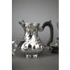 ORFÈVRE BOIN TABURET – SERVICE THÉ/CAFÉ 4 PIÈCES EN ARGENT MASSIF ET SON SAMOVAR EN MÉTAL ARGENTÉ XIXÈ 24