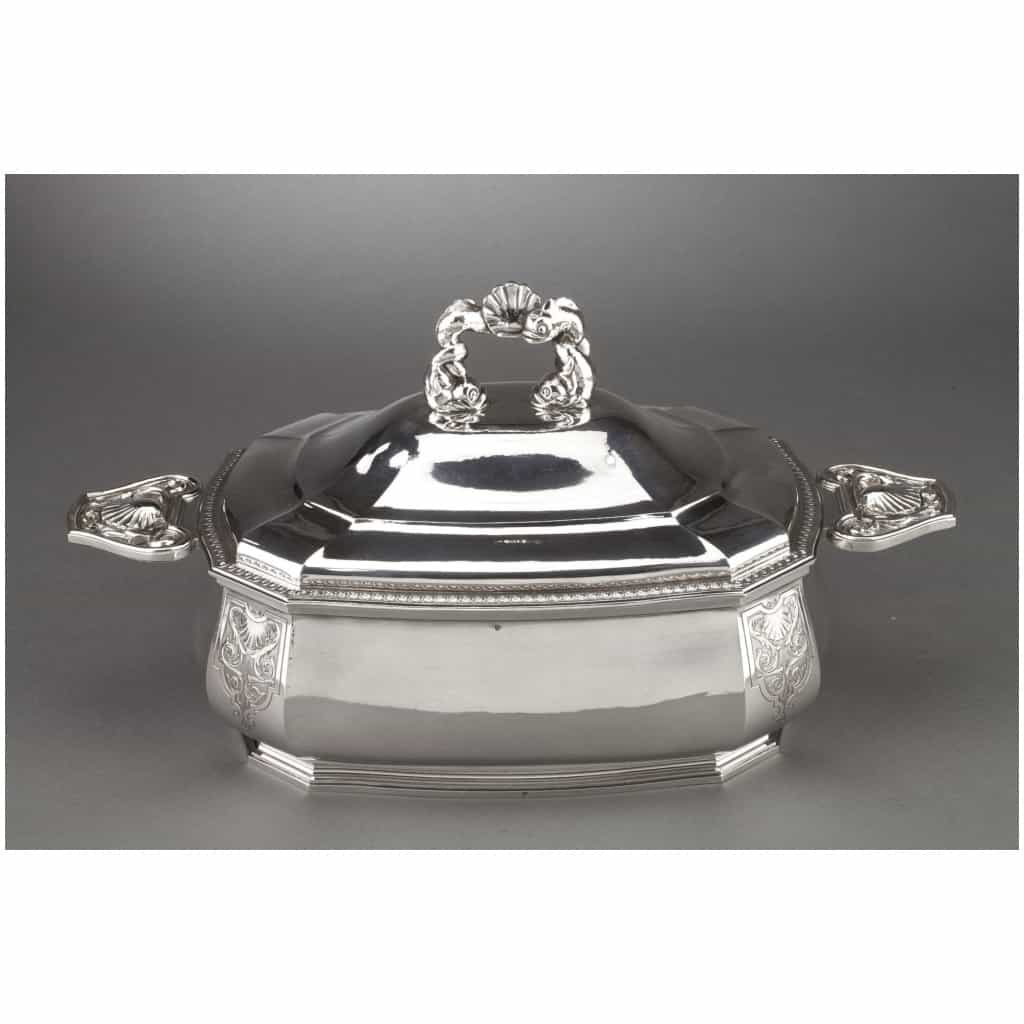 GOLDSMITH BANCELIN – STERLING SILVER TUREEN CIRCA 1950/1960 4