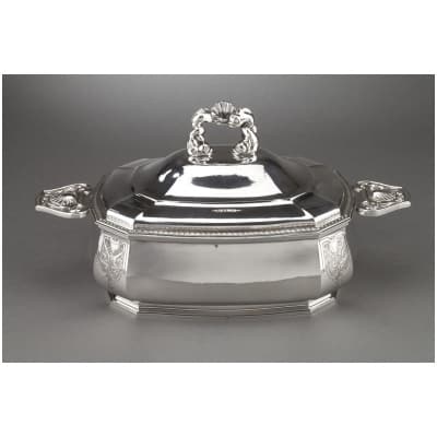 GOLDSMITH BANCELIN – STERLING SILVER TUREEN CIRCA 1950/1960