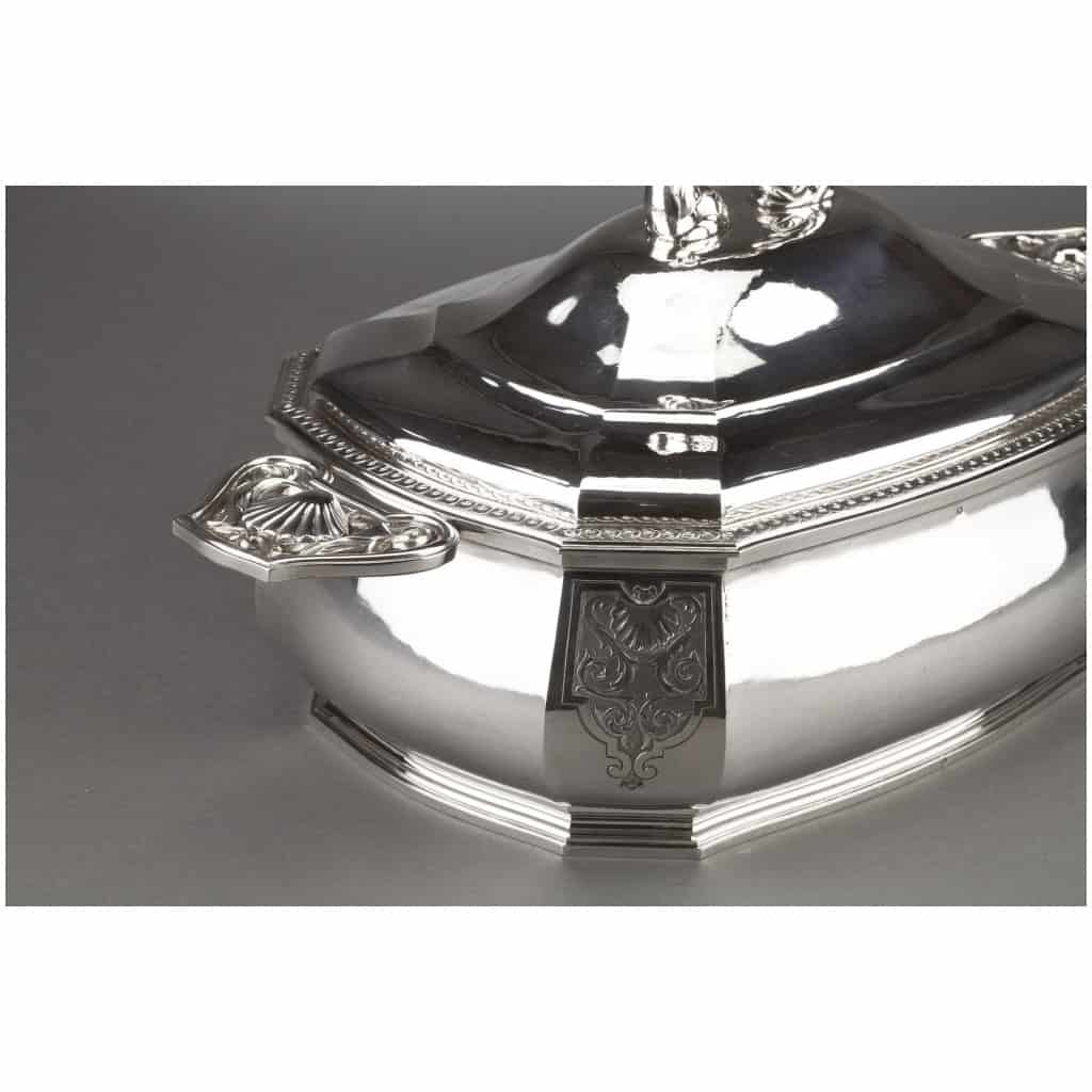 GOLDSMITH BANCELIN – STERLING SILVER TUREEN CIRCA 1950/1960 9