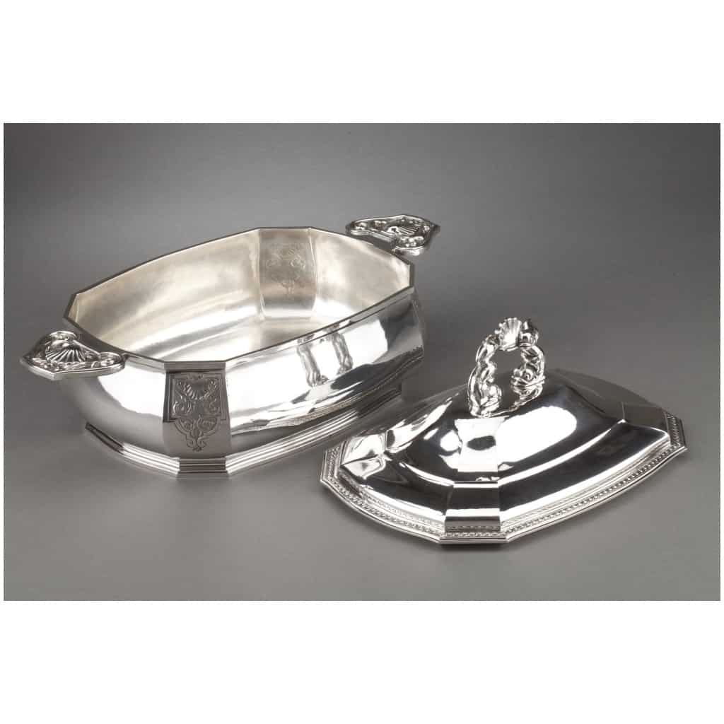 GOLDSMITH BANCELIN – STERLING SILVER TUREEN CIRCA 1950/1960 13