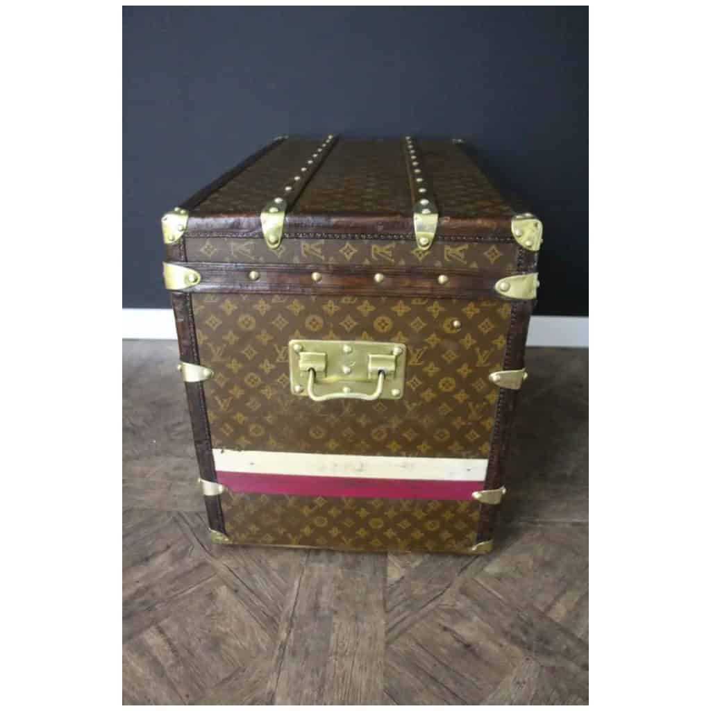 Malle Louis Vuitton 75 cm des années 1920, Malle Louis Vuitton ancienne en toile monogram 9