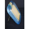 Cadre photo torsadé bleu ciel des années 2000 en verre de Murano et laiton de Barovier e Toso 27