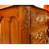 Commode de mariage Lyonnaise 18è siècle en Noyer Massif 13