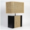 1970 Paire de lampes « cannage Parisien » Maison Roche 12