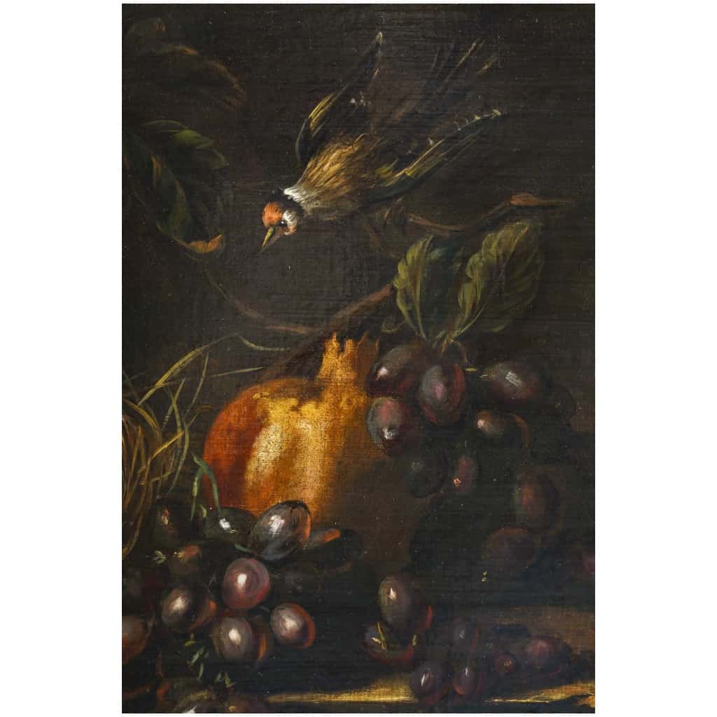 Still Life With Grapes and Pomegranate. XIXth century. 5