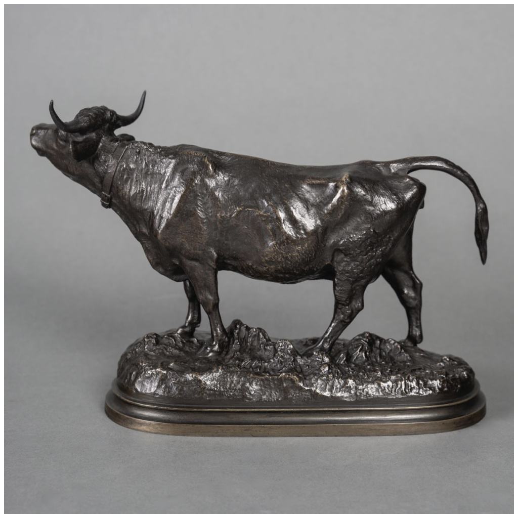Sculpture – Vache , Isidore Bonheur (1827-1901) – Bronze 7
