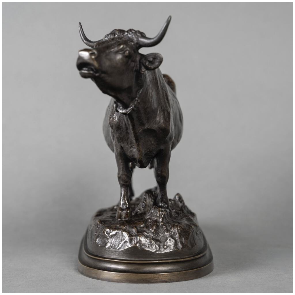 Sculpture – Vache , Isidore Bonheur (1827-1901) – Bronze 6