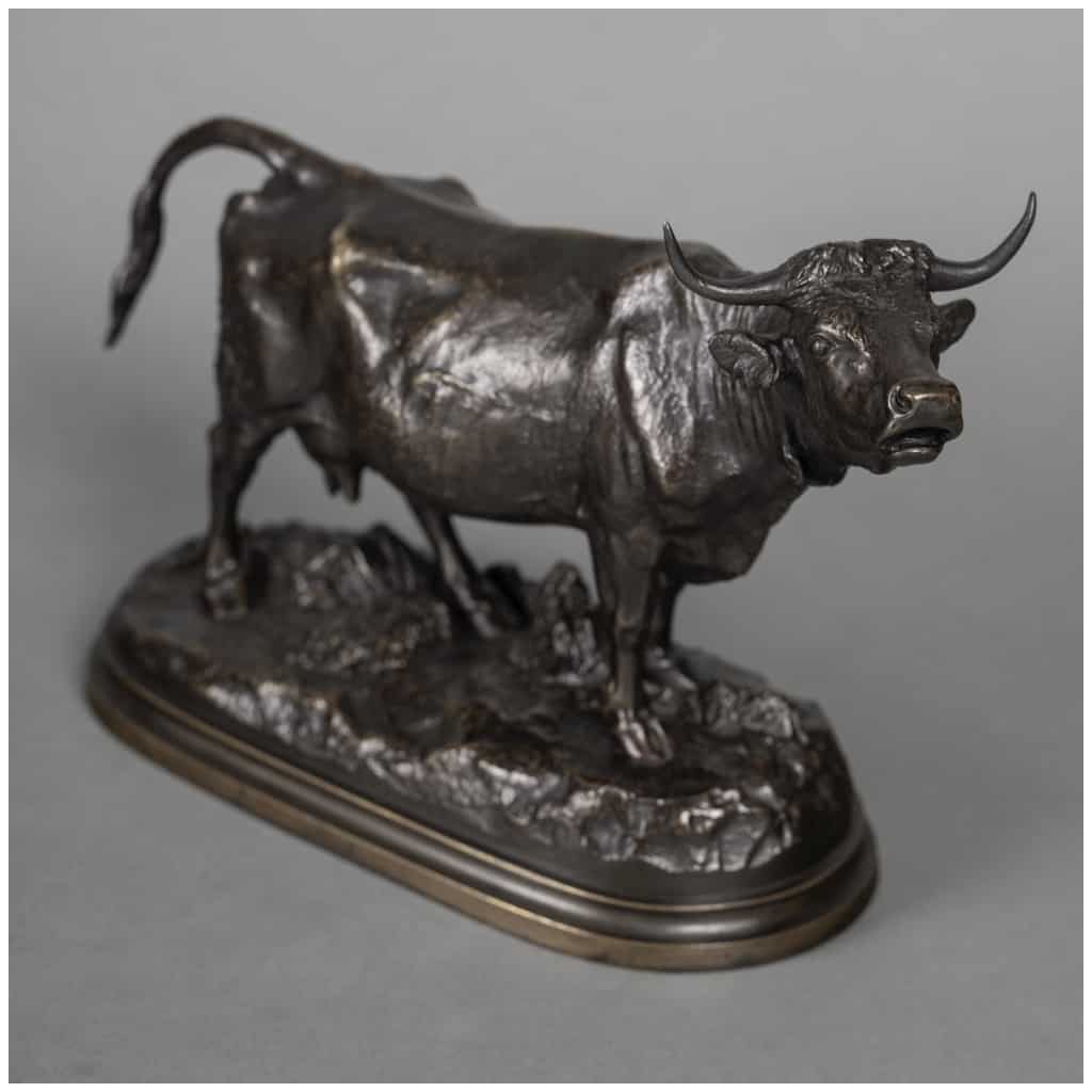 Sculpture – Vache , Isidore Bonheur (1827-1901) – Bronze 4