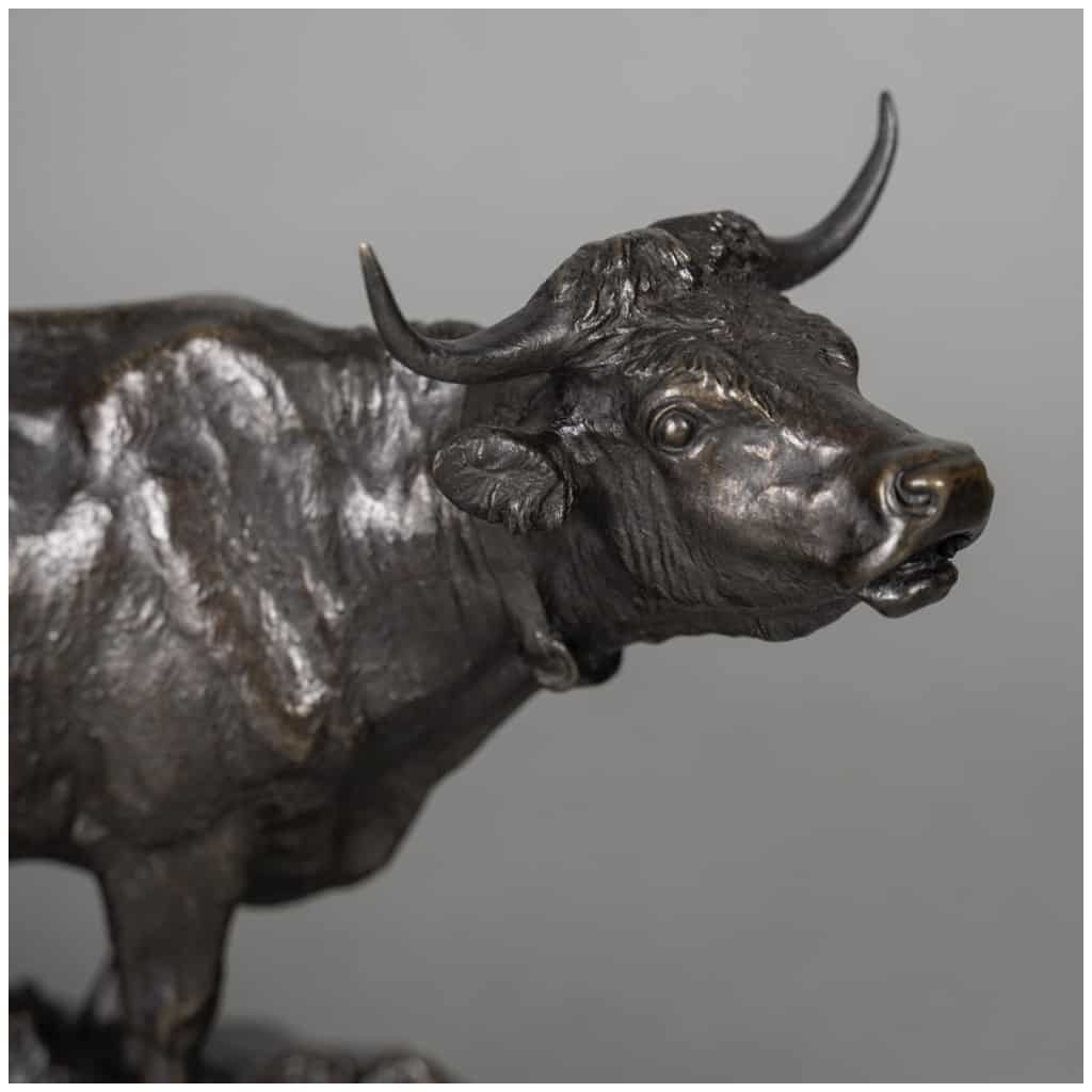 Sculpture – Vache , Isidore Bonheur (1827-1901) – Bronze 5