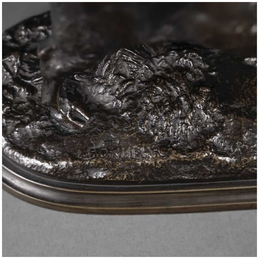 Sculpture – Vache , Isidore Bonheur (1827-1901) – Bronze 11