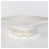 D. GARRIDO – CENTRE DE TABLE CARRE EN ARGENT MASSIF XXE 19