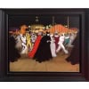 GRUAU René Ecole Française Le carnaval de Venise Huile sur toile signée Certificat d’authenticité 11