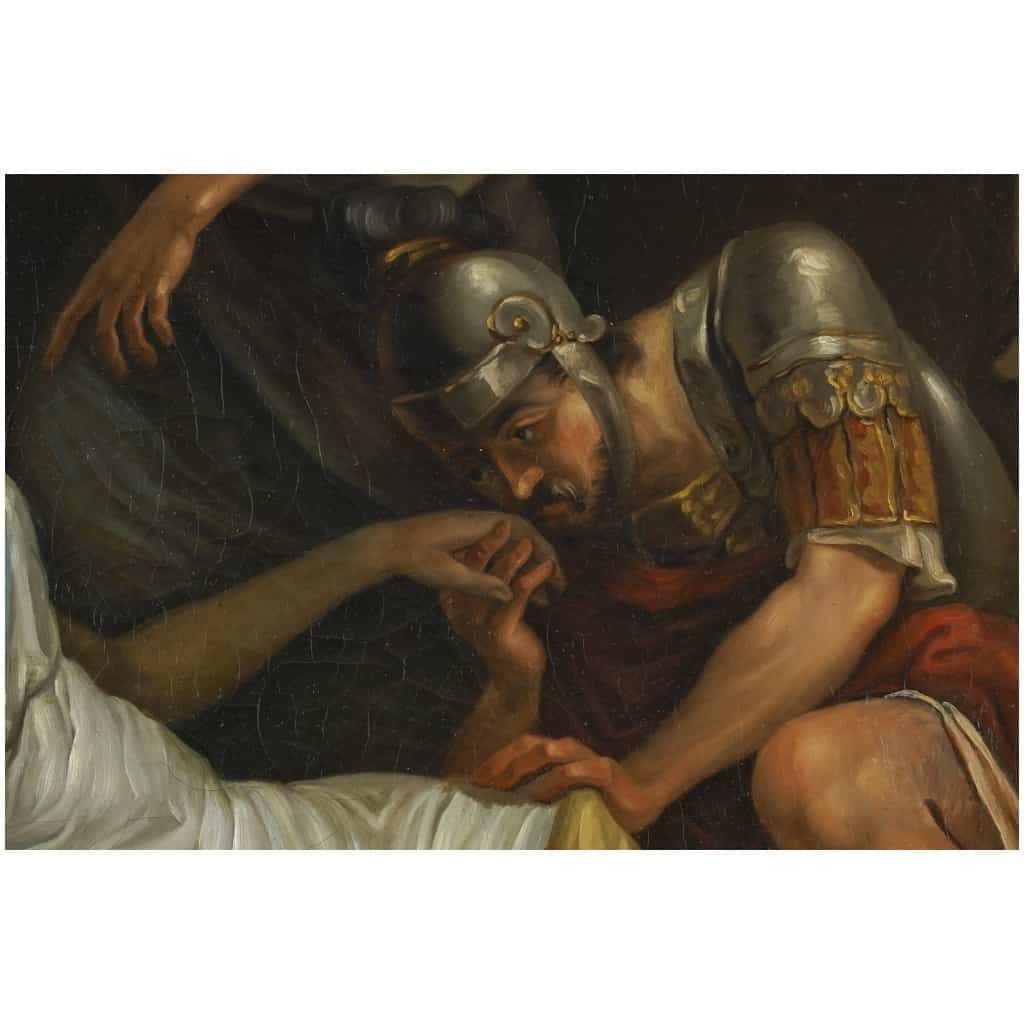 Peinture Italienne « le Sacrifice De Polyxène » 9