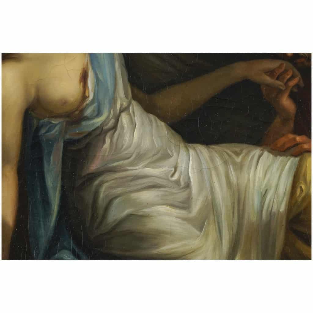 Peinture Italienne « le Sacrifice De Polyxène » 10
