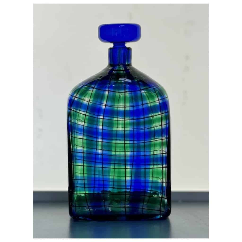 E. BAROVIER for C.DIOR, Flat Bottle “Tartan” 4