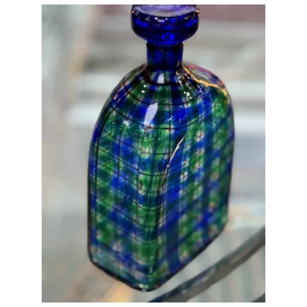 E. BAROVIER for C.DIOR, Flat Bottle “Tartan” 7