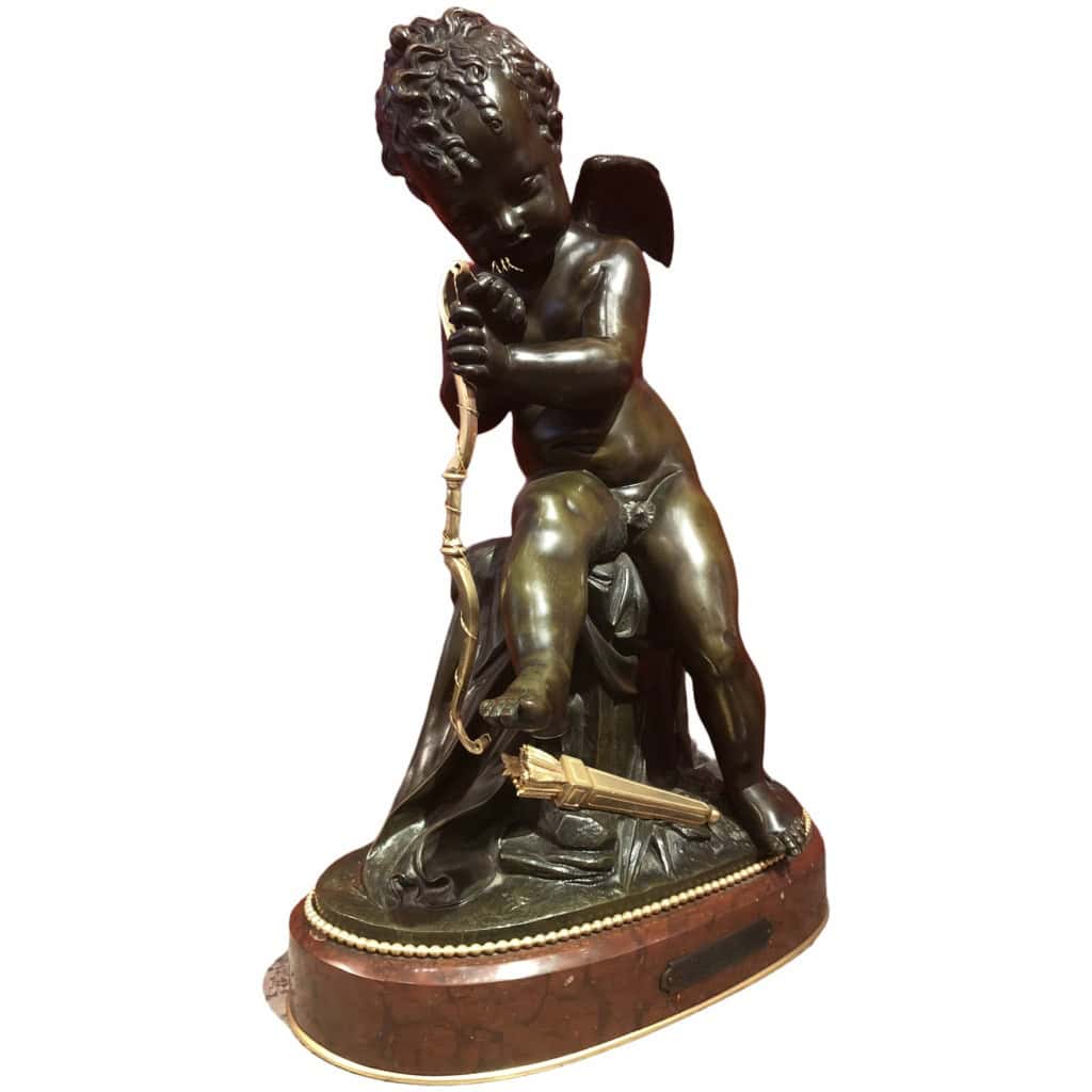 LEMIRE Charles Gabriel Sauvage Dit Bronze Early 19th Century Child With Arch 4