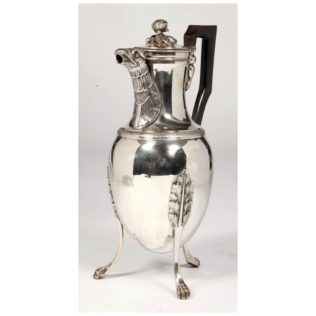 JACQUES GREGORY ROUSSEAU – STERLING SILVER JUG FROM THE EMPIRE 4 PERIOD