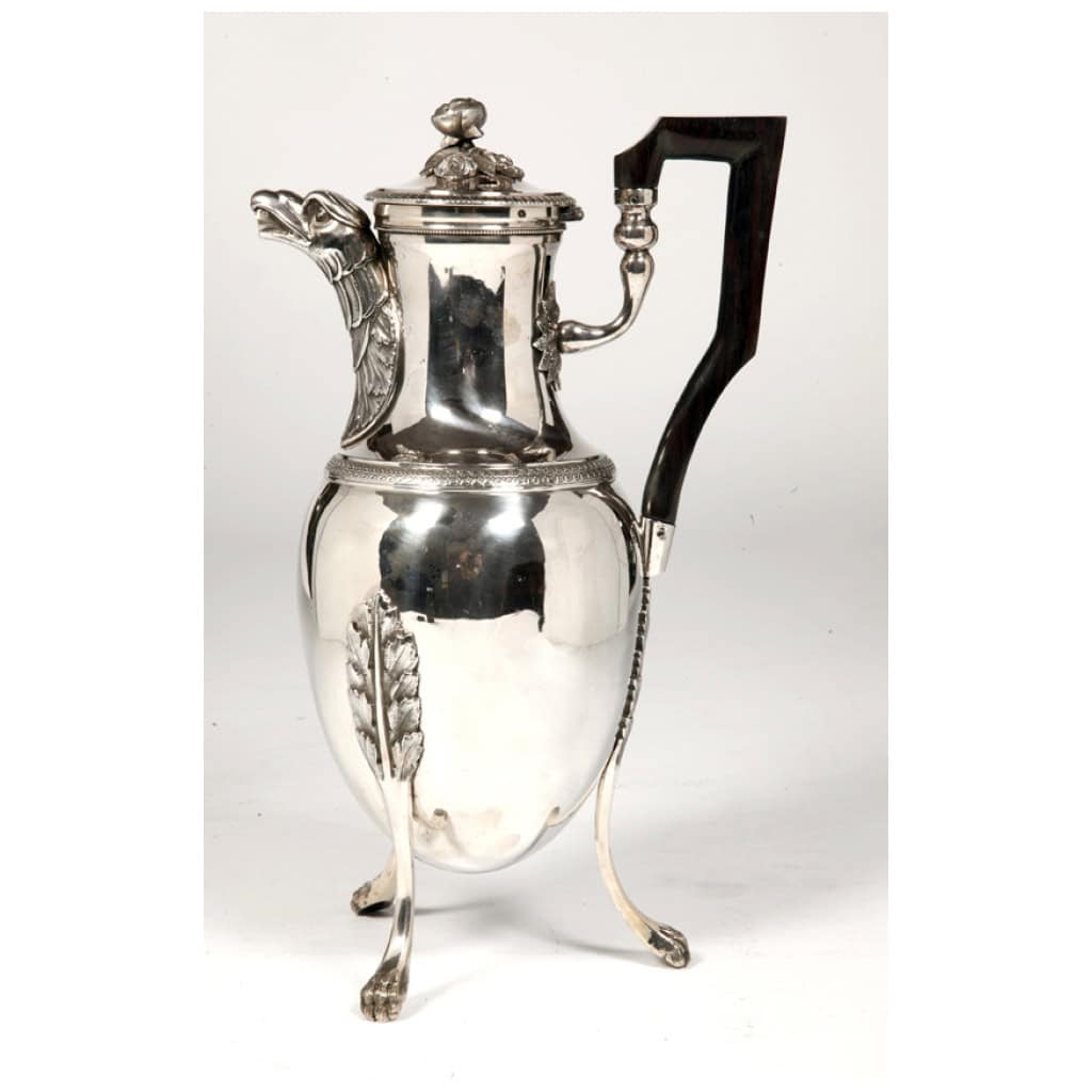 JACQUES GREGORY ROUSSEAU – STERLING SILVER JUG FROM THE EMPIRE 5 PERIOD