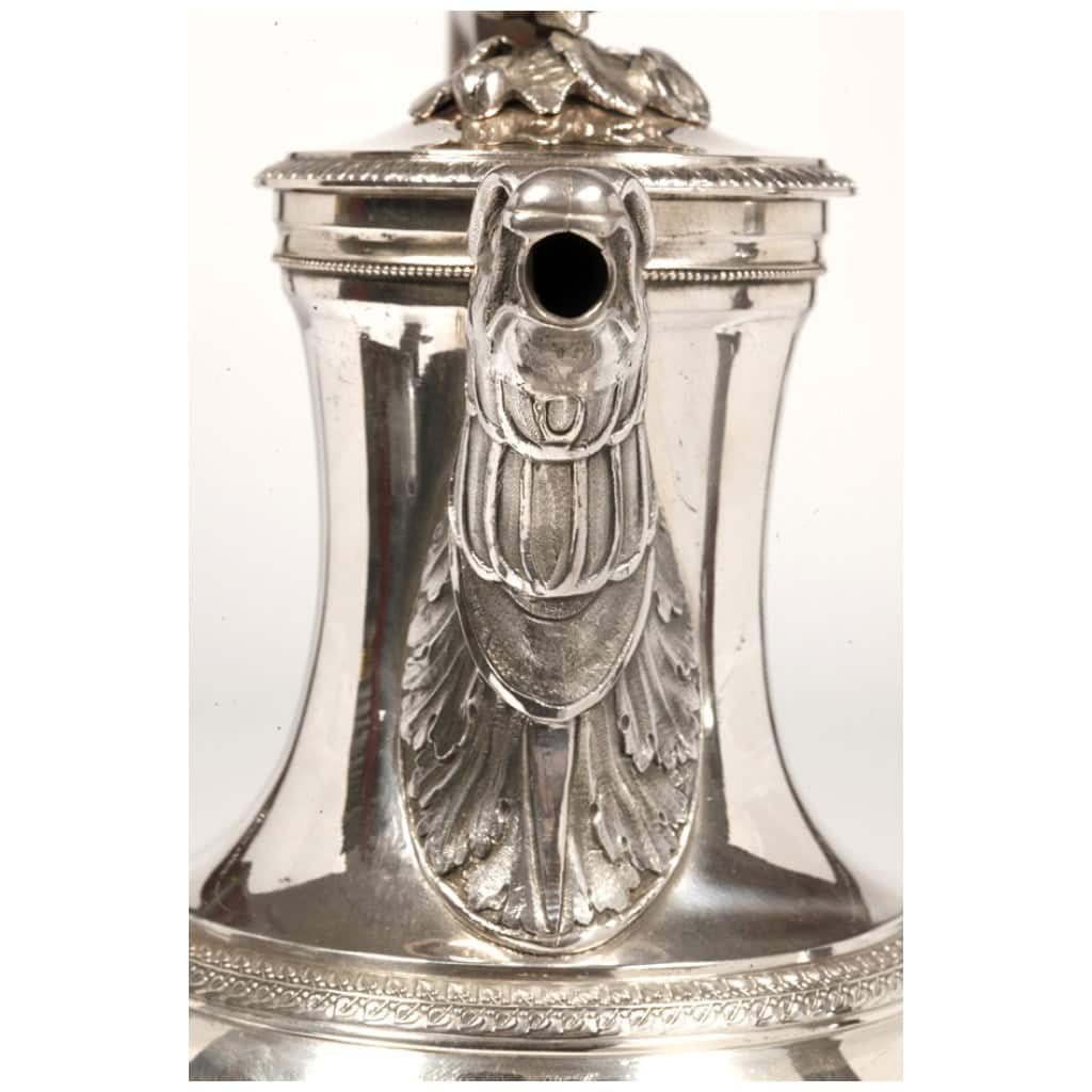 JACQUES GREGORY ROUSSEAU – STERLING SILVER JUG FROM THE EMPIRE 11 PERIOD