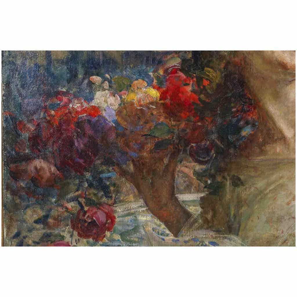 Antoine Calbet (1860-1942). Flowers. 7