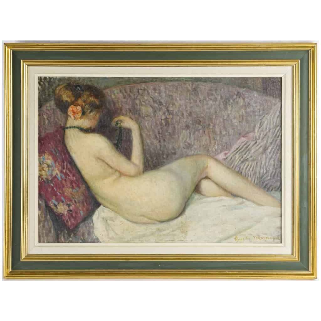 Emile Mesnager (1880-1940).jeune Fille à La Rose. 8