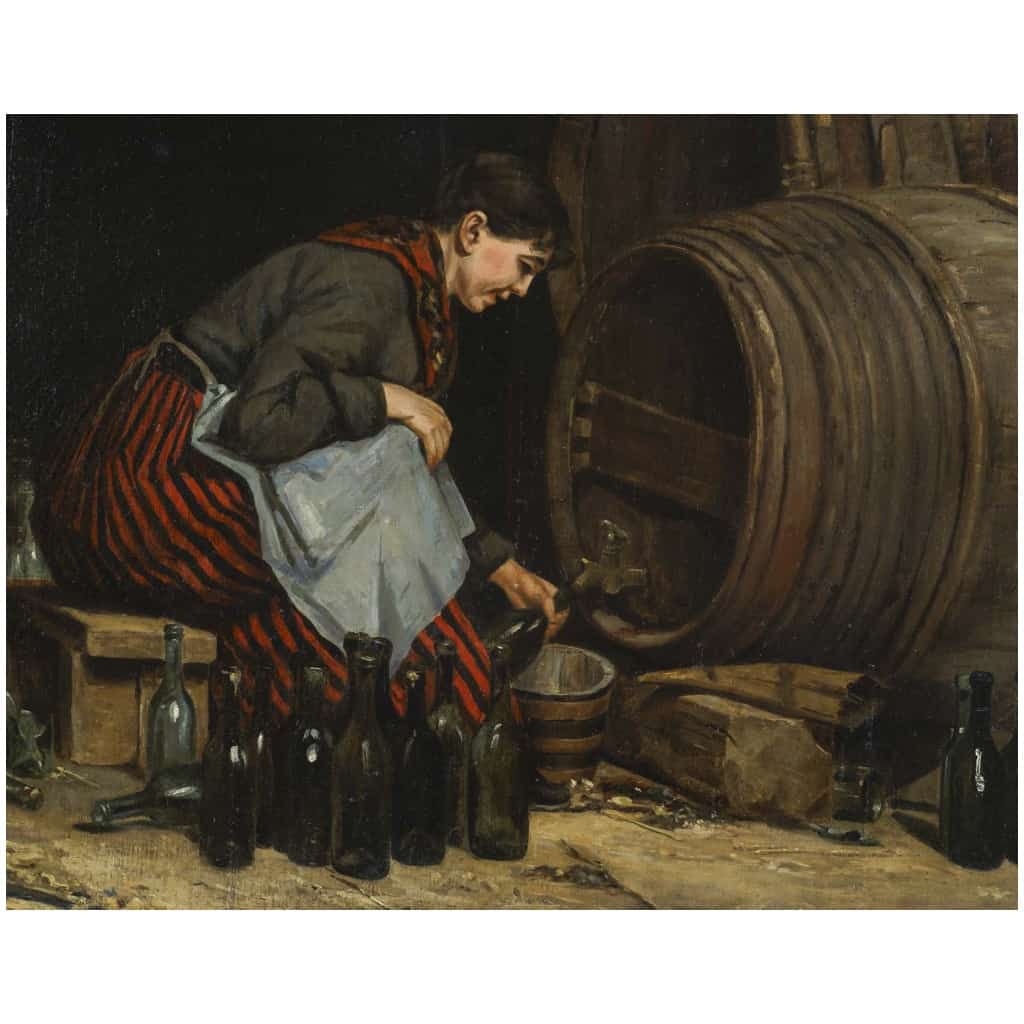 Jules Robichon (1839-1910). The Wine Cellar. 6