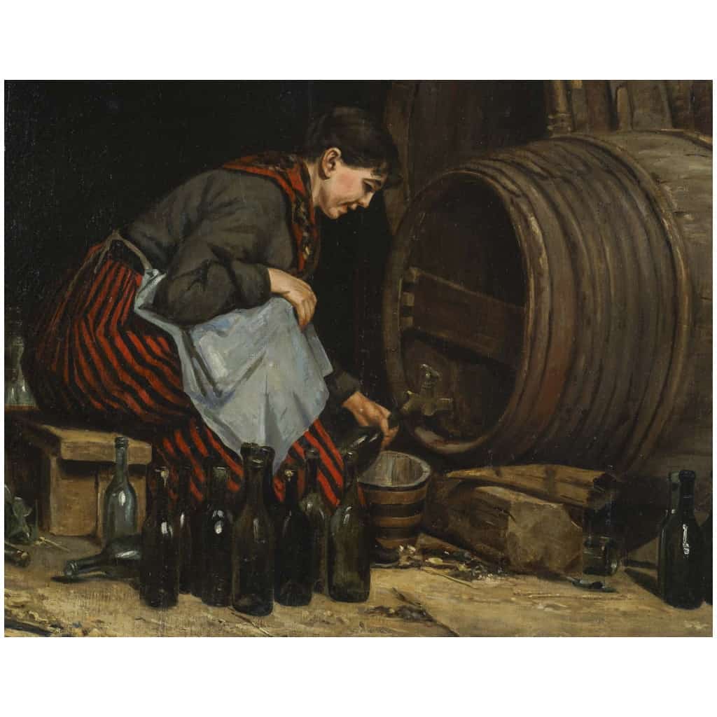 Jules Robichon (1839-1910). La Cave à Vin. 6