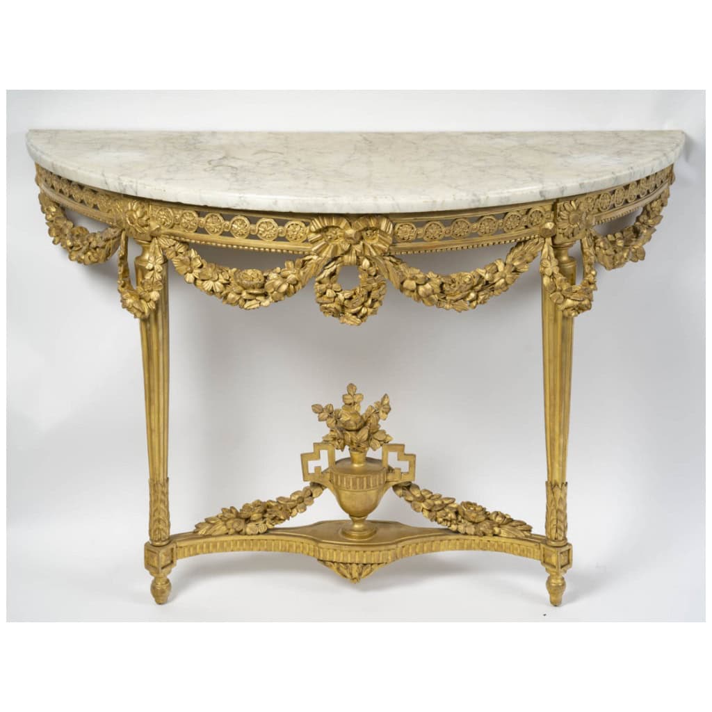 Console d’époque Louis XVI (1774 – 1793). 3