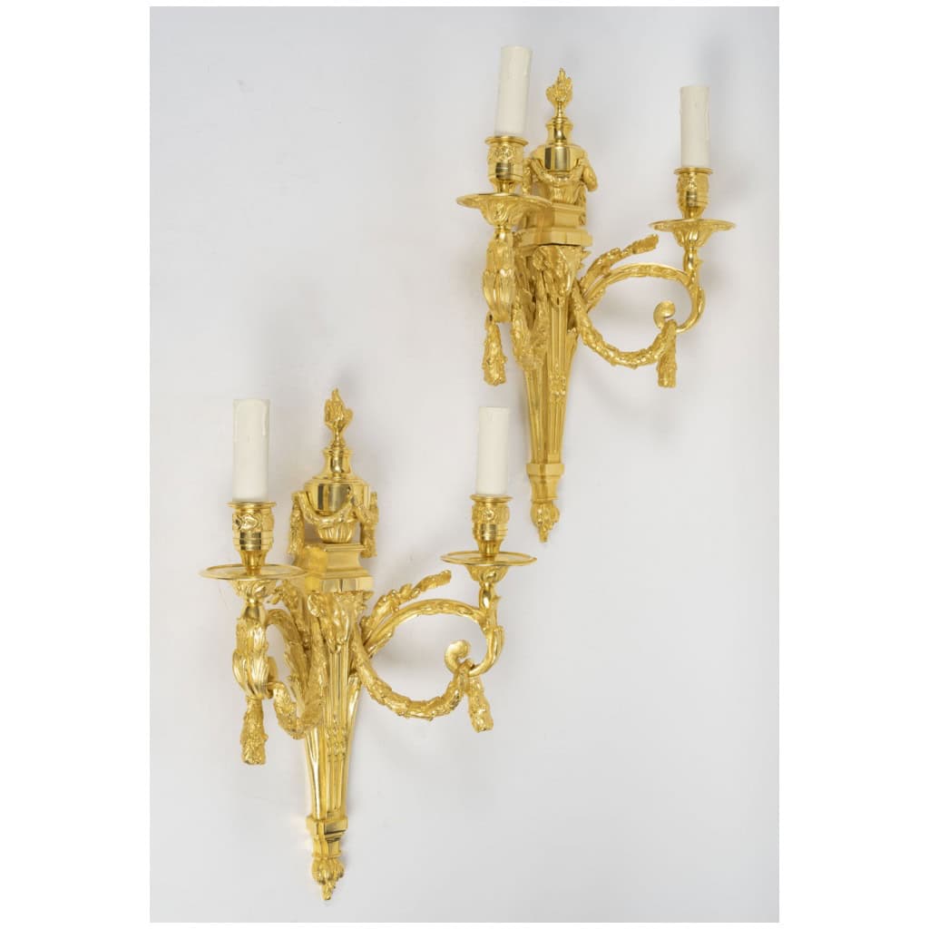 Pair of Louis style sconces XVI. 4