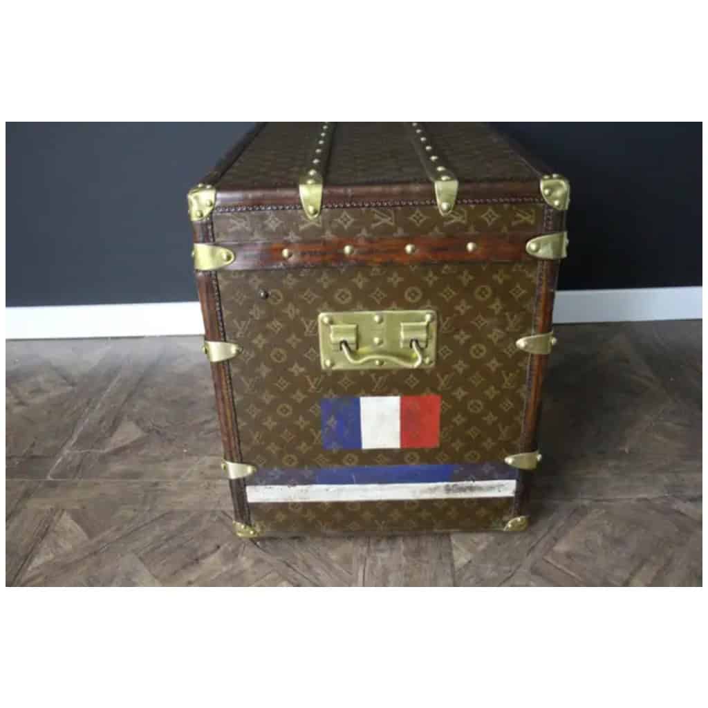 Malle Louis Vuitton 1920, malle Louis Vuitton, malle à chapeau Vuitton 75 cm 11