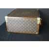 Malle à chapeau Louis Vuitton carrée, boite a chapeaux Vuitton carrée 40 31