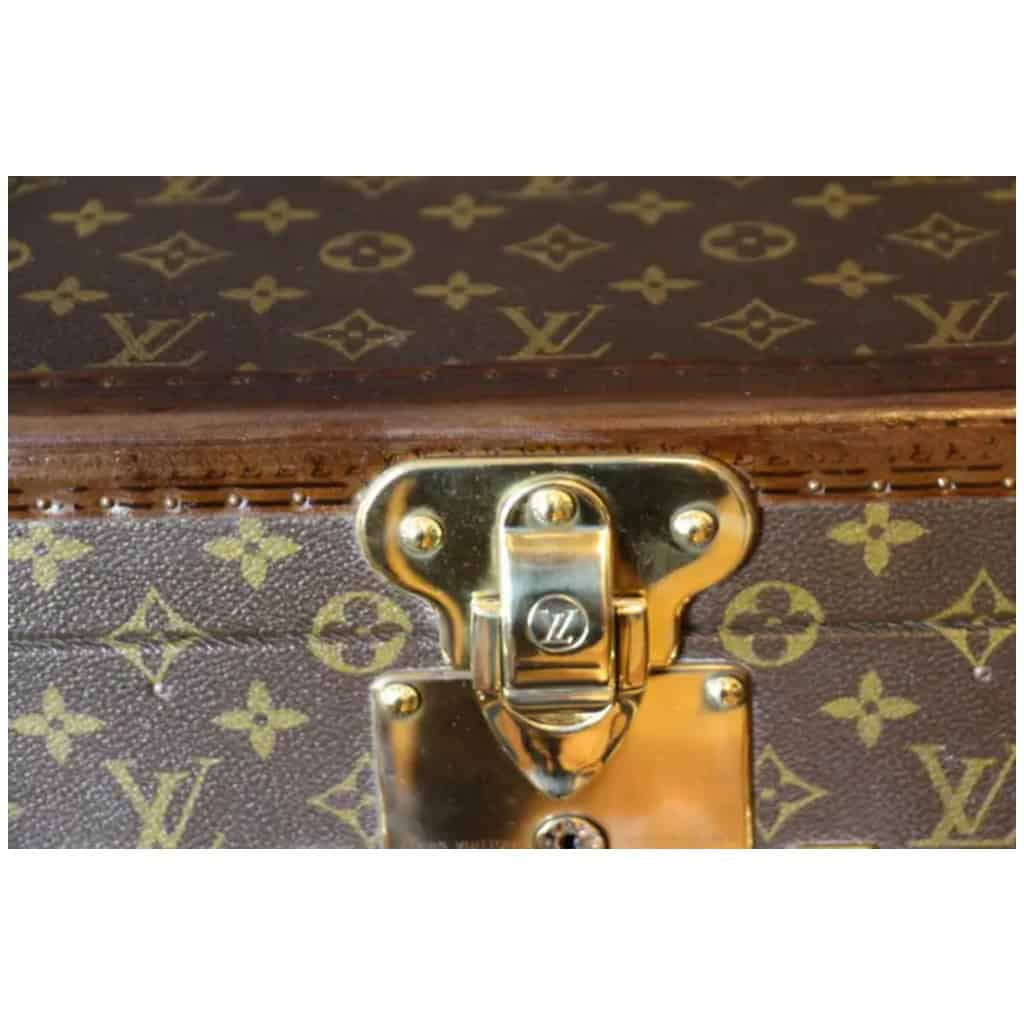 Malle à chapeau Louis Vuitton carrée, boite a chapeaux Vuitton carrée 40 20