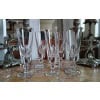 6 flûtes à Champagne saint louis modèle Jersey 6