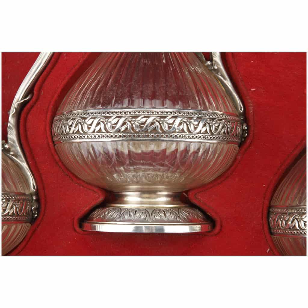 ORFÈVRE BOIN TABURET –GARNITURE DE TABLE EN ARGENT MASSIF VERMEILLE XIXÈ VERS 1860 19