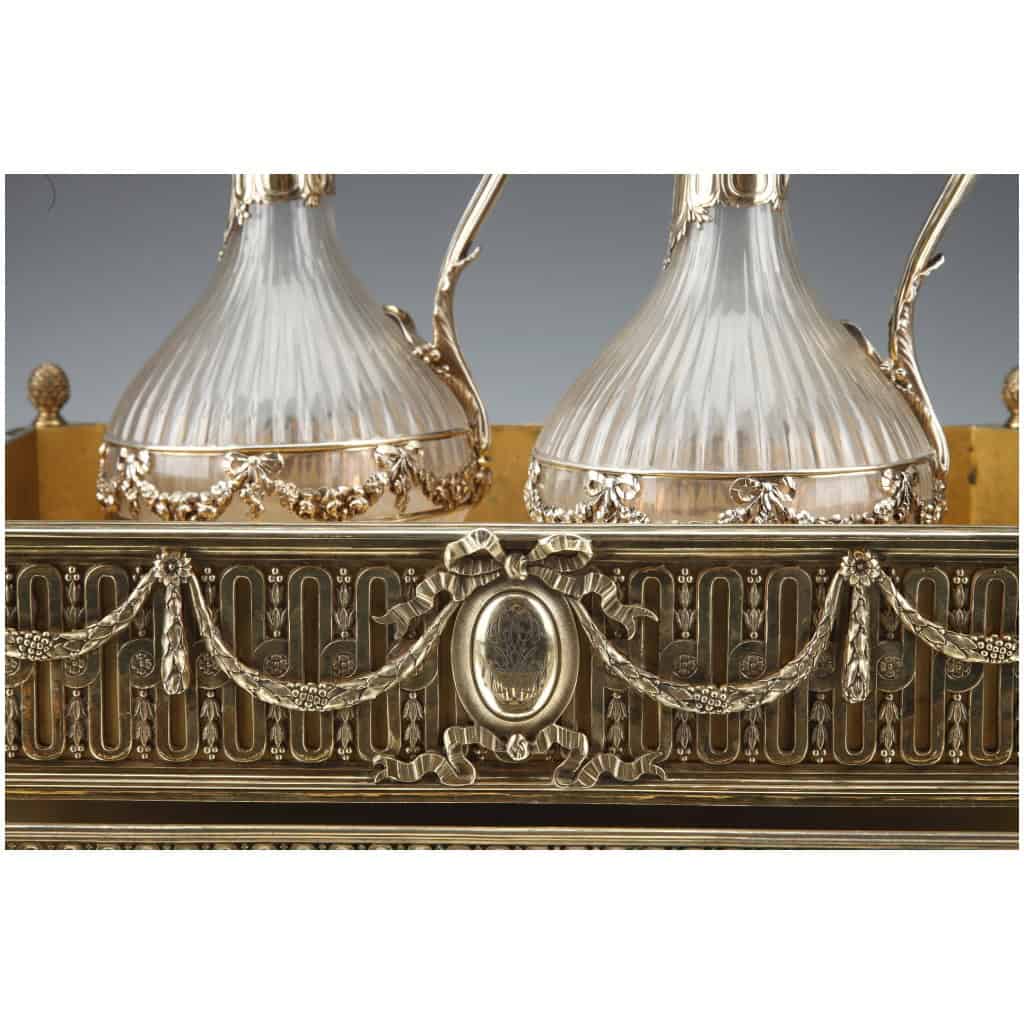 ORFÈVRE BOIN TABURET –GARNITURE DE TABLE EN ARGENT MASSIF VERMEILLE XIXÈ VERS 1860 27