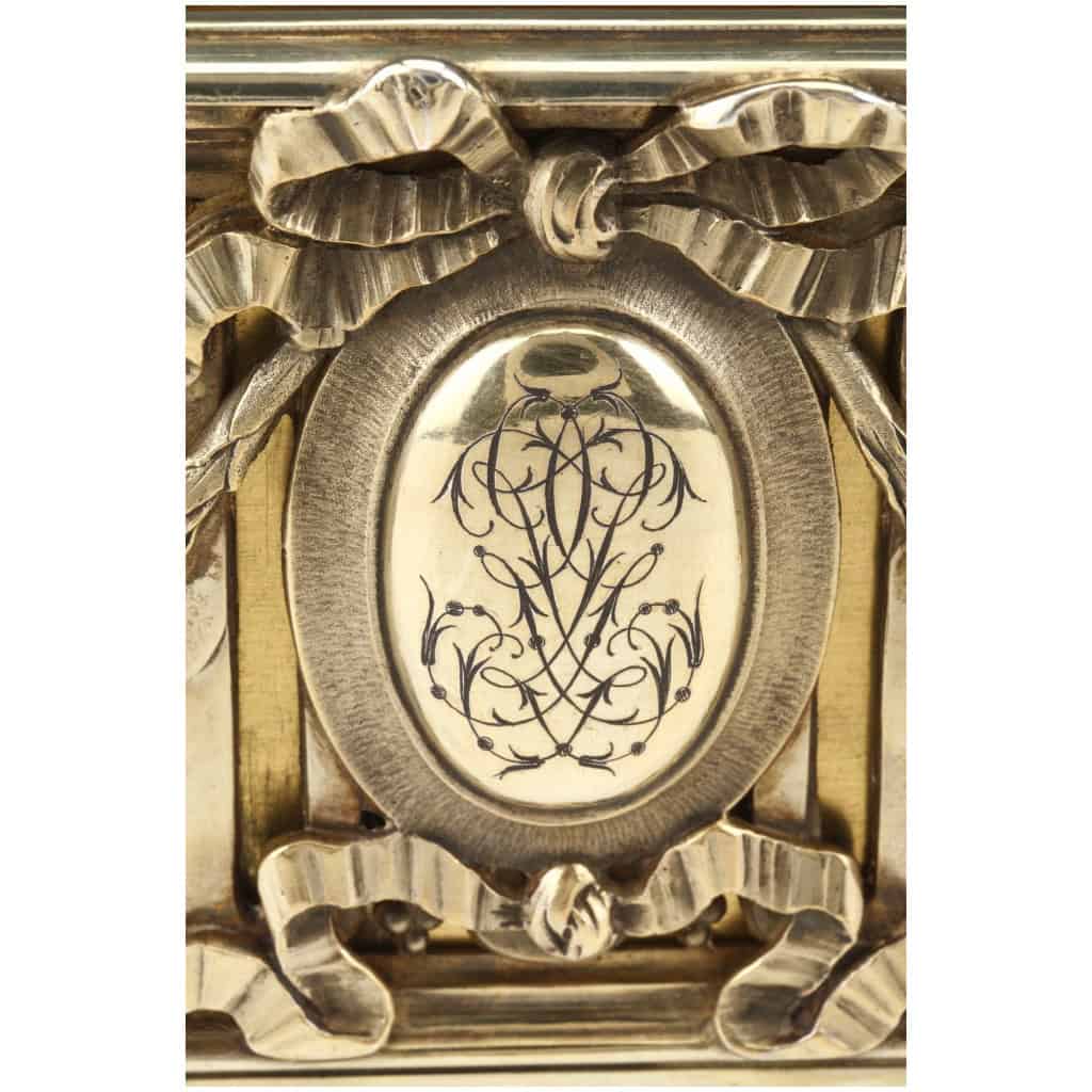 ORFÈVRE BOIN TABURET –GARNITURE DE TABLE EN ARGENT MASSIF VERMEILLE XIXÈ VERS 1860 28