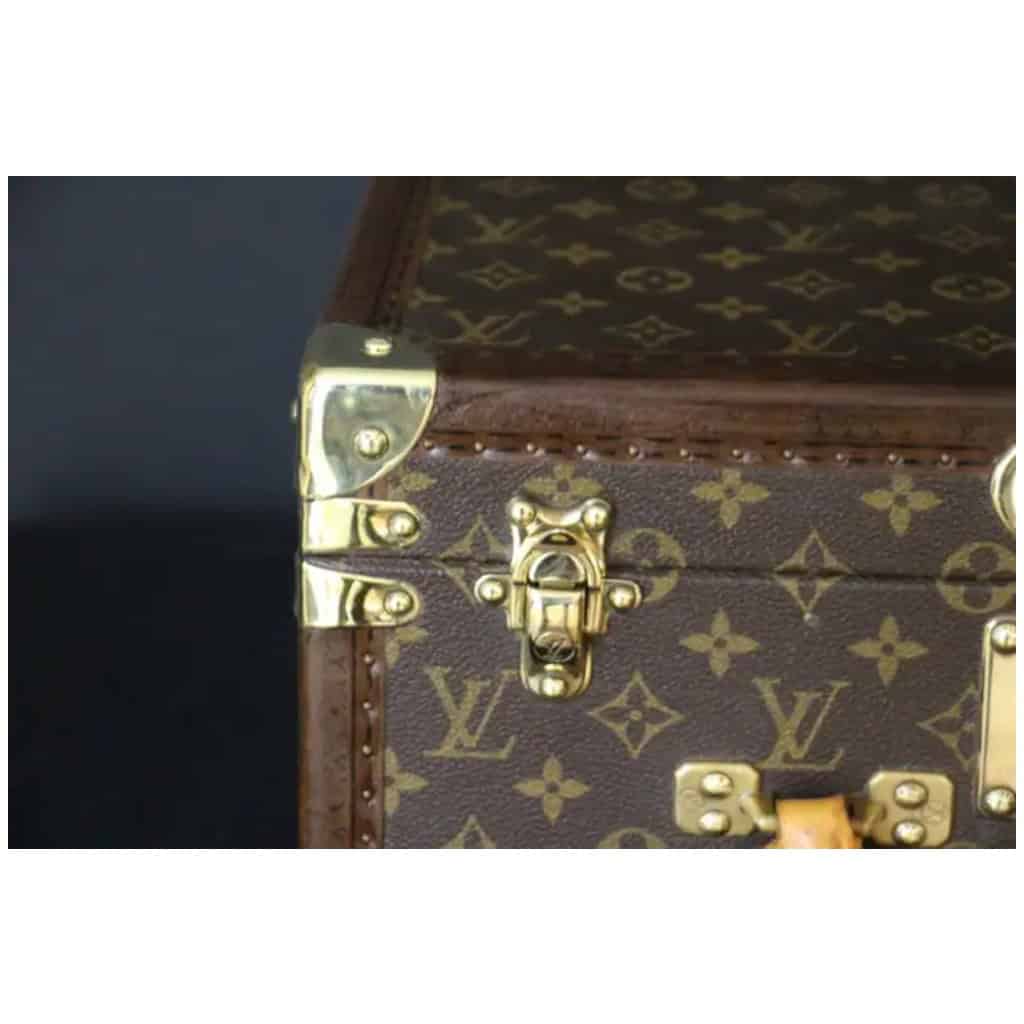 Malle à chapeau Louis Vuitton carrée, boite a chapeaux Vuitton carrée 40 6