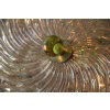 Appliques en verre de Murano rose et doré en forme de disque 22