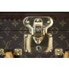 Malle à chapeau Louis Vuitton carrée, boite a chapeaux Vuitton carrée 40 25