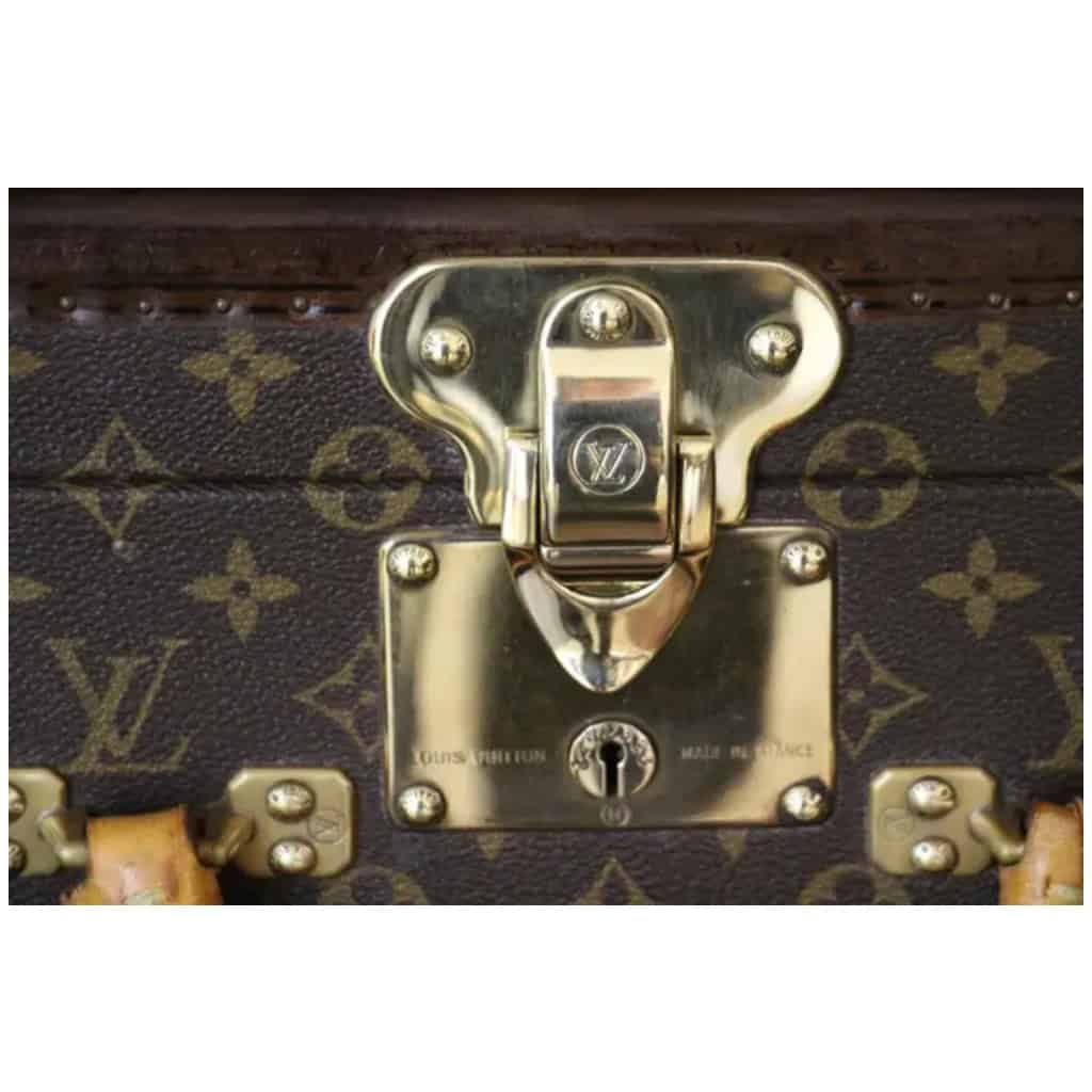 Malle à chapeau Louis Vuitton carrée, boite a chapeaux Vuitton carrée 40 7