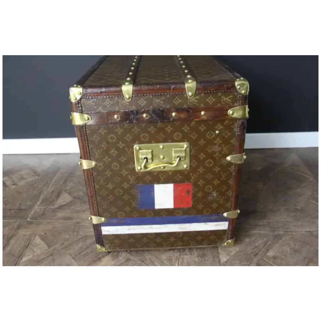 Malle Louis Vuitton 1920, malle Louis Vuitton, malle à chapeau Vuitton 75 cm 8